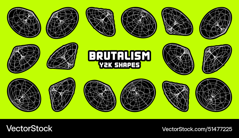 Wireframe lined shapes perspective mesh 3d grid Wireframe lined shapes perspective mesh 3d grid Vector Image