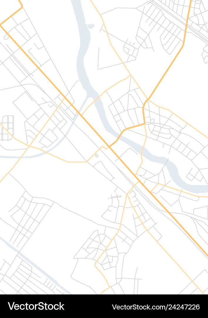 Abstract city map with small pointers Abstract city map with small pointers vector image
