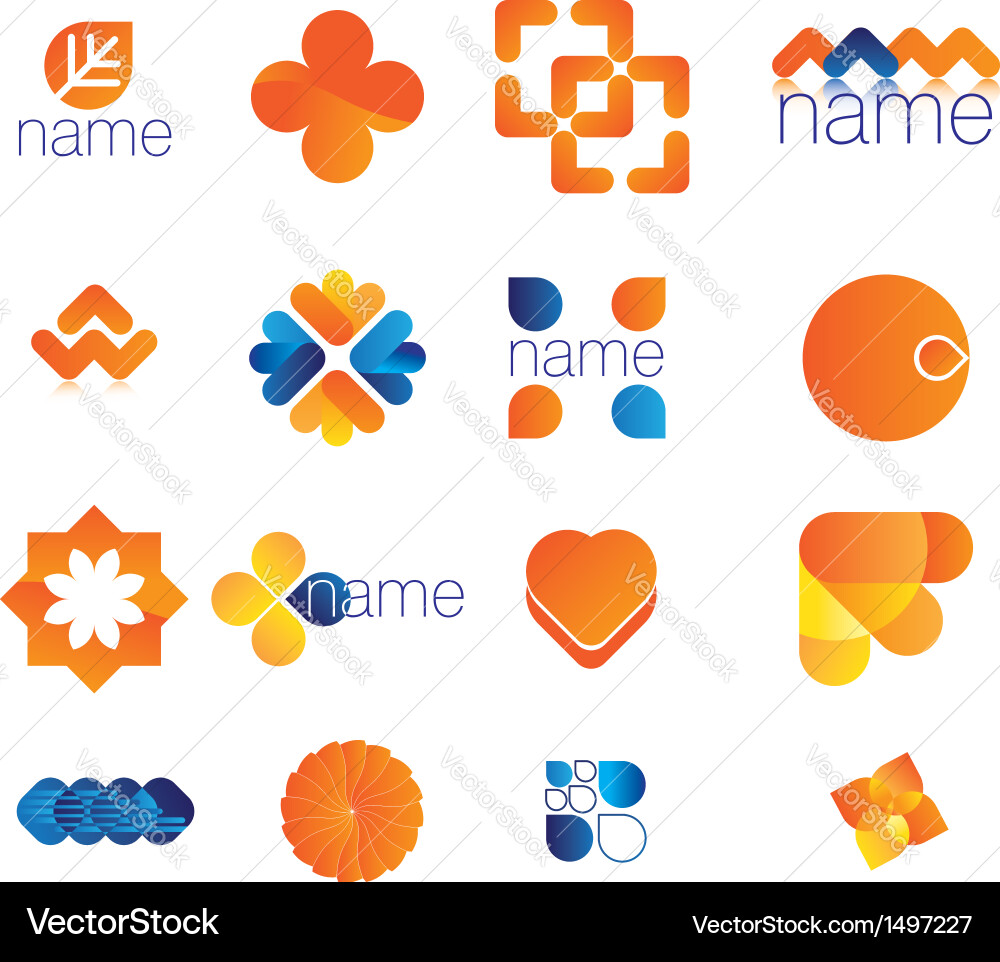 Icons Royalty Free Vector Image - VectorStock