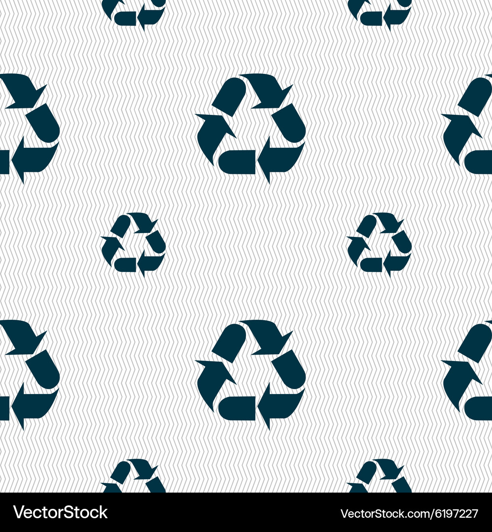 Processing icon sign seamless pattern Vector Image