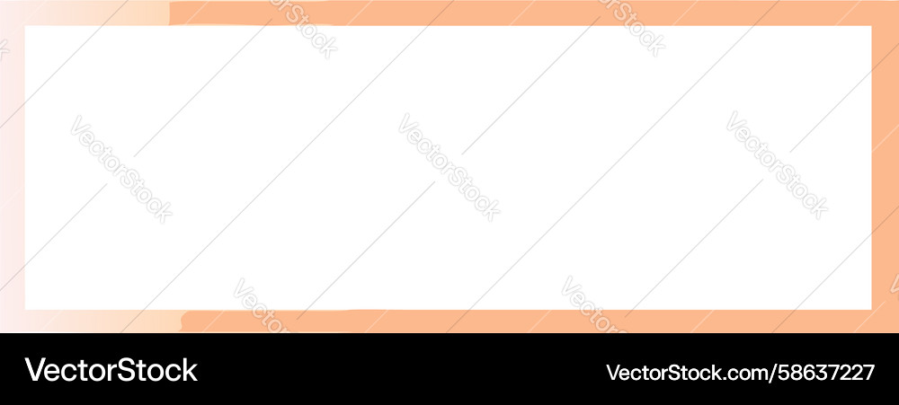 Rounded Rectangle Frame Vector Image