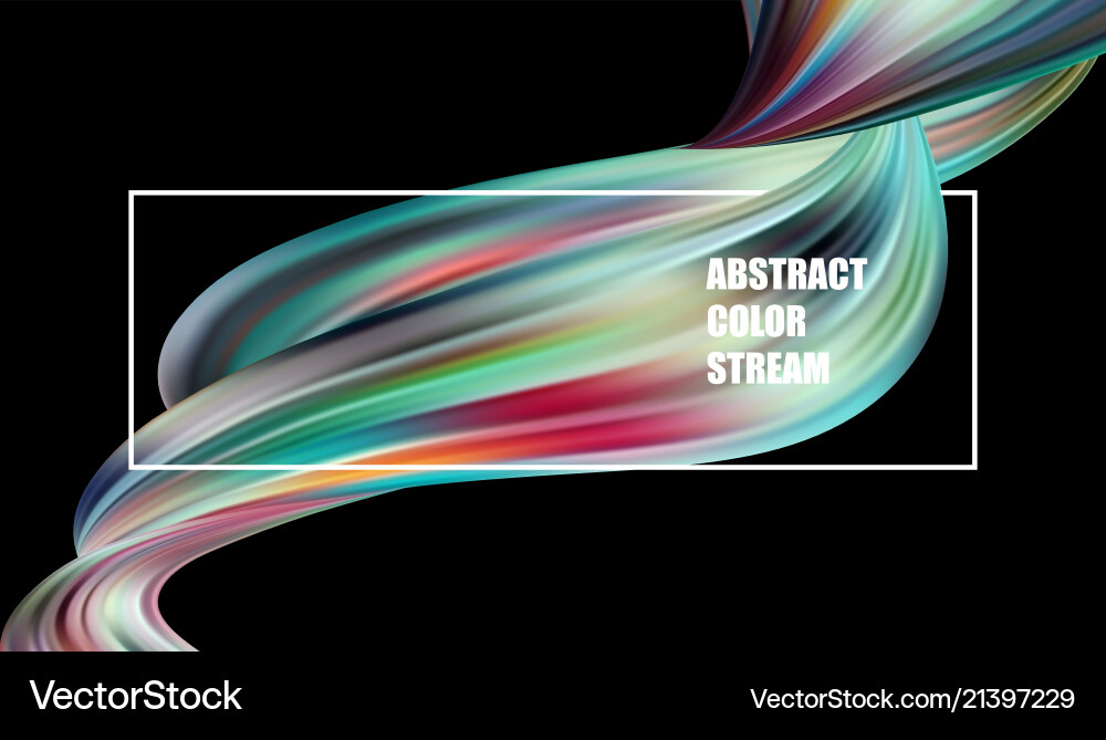 Abstract colorful background color flow Abstract colorful background color flow vector image