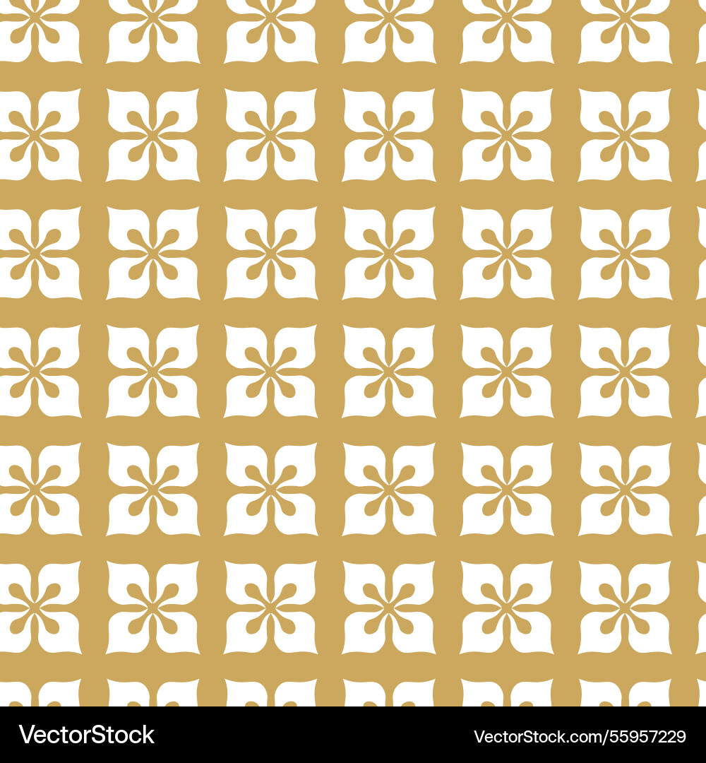 Abstract geometric pattern with squares crosses Vector Image