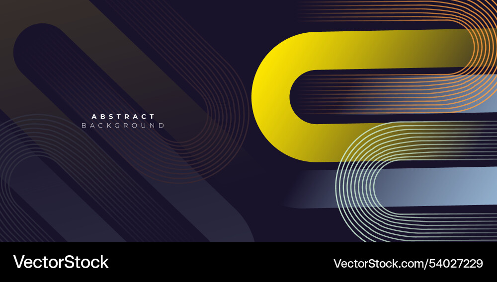 Gradient flowing stock line waving particle Vector Image