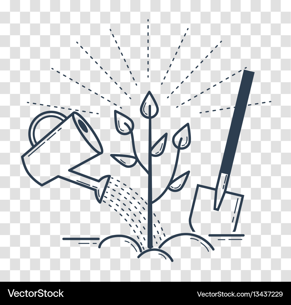 Icon Baumpflanzung Landschaftsbau schwarz Icon Baumpflanzung Landschaftsbau schwarz vektorbild