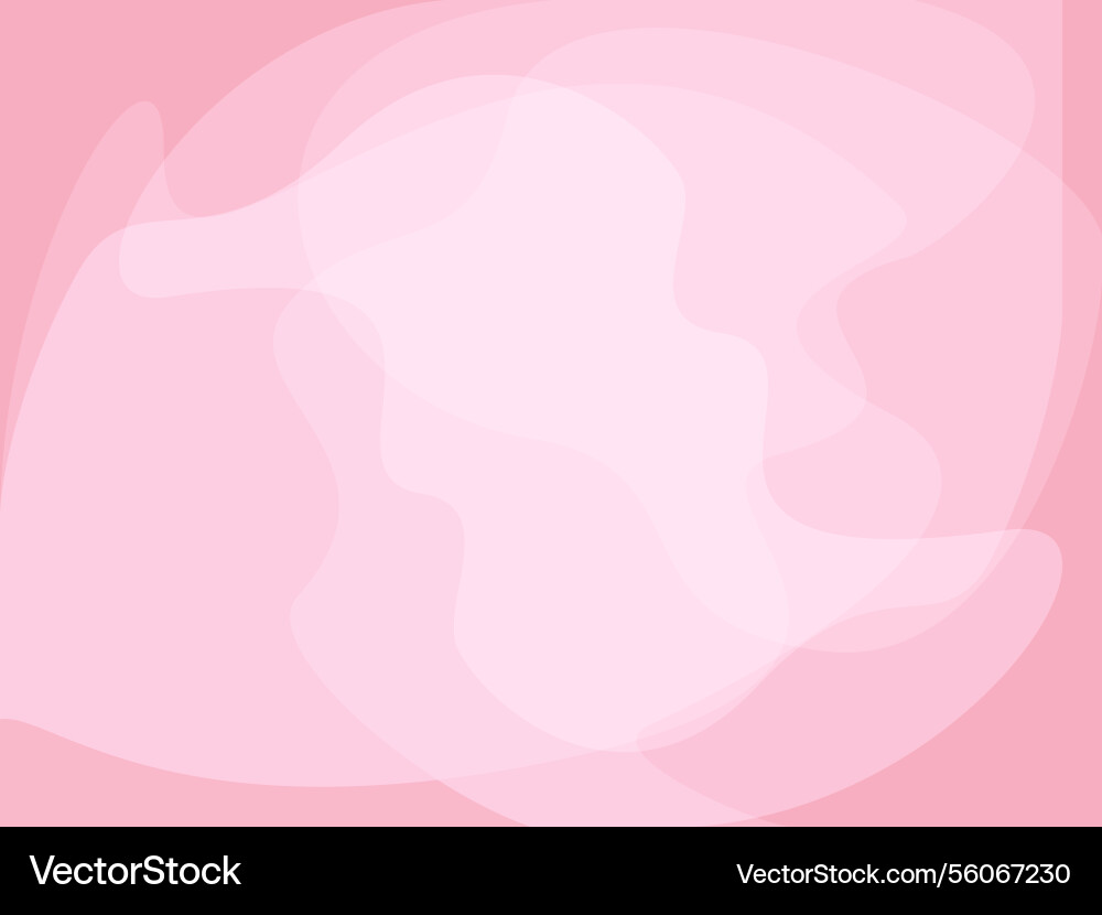 A soft abstract background with flowing shapes vector image
