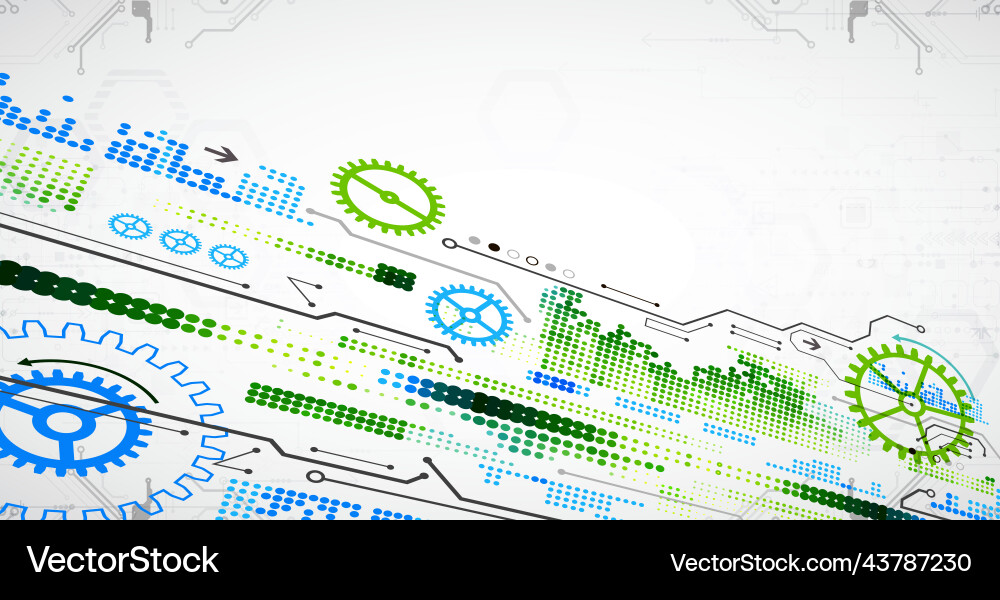 Abstract color background on a technological Abstract color background on a technological vector image