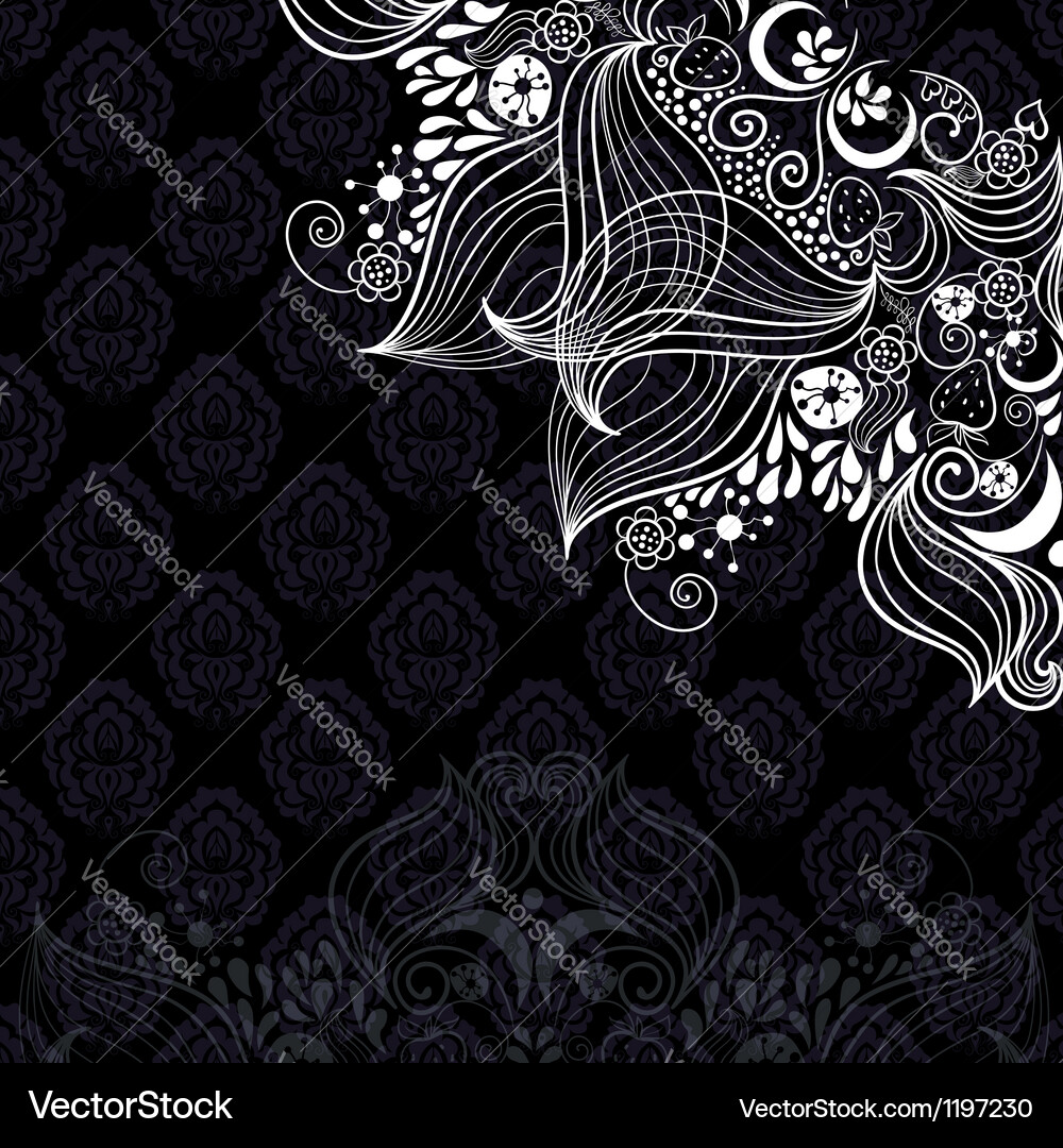 Template frame design for card eps10 Vector Image