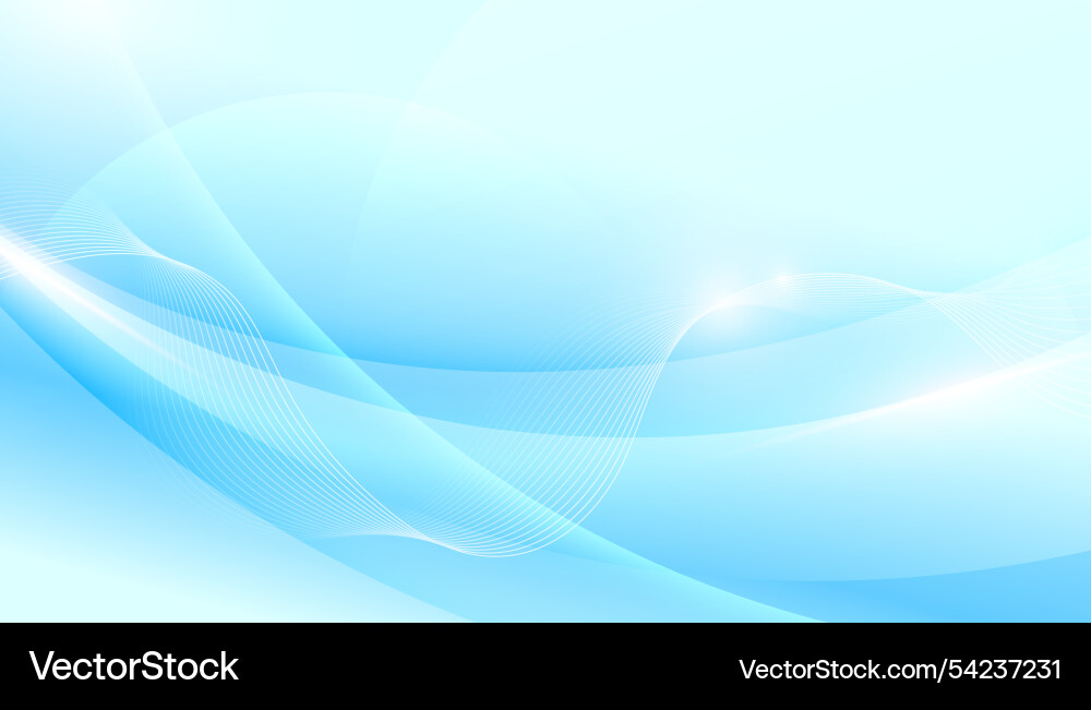 Abstract dynamic flow wavy backdrop for business vector image
