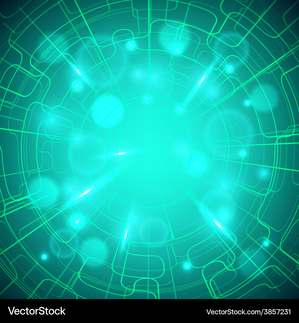 Abstract Tech Lines Background vector image