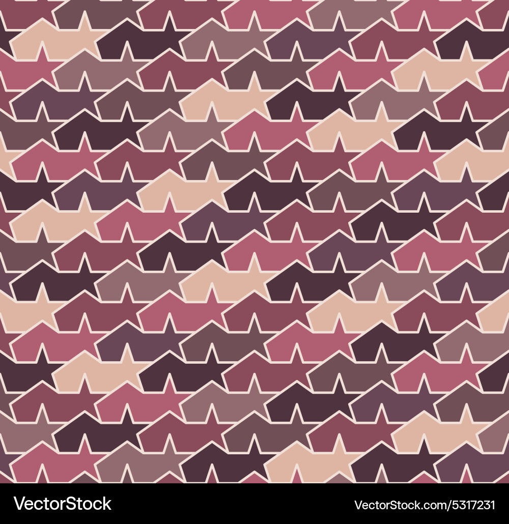 Seamless pattern colorful abstract stars Vector Image
