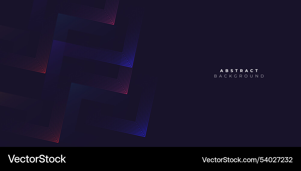Gradient flowing stock line waving particle Vector Image
