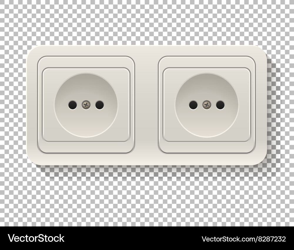 Power socket Vector Image