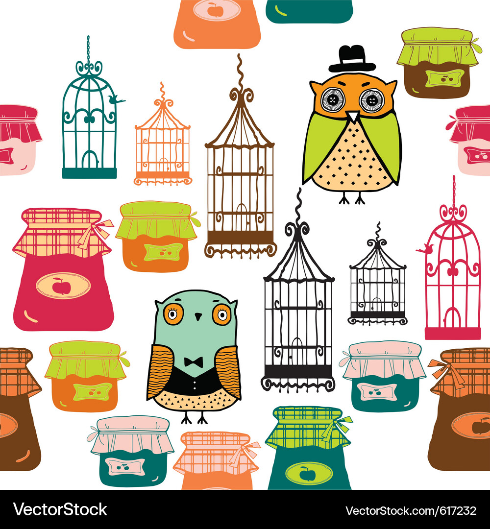 Retro Paper Pattern Vector Image