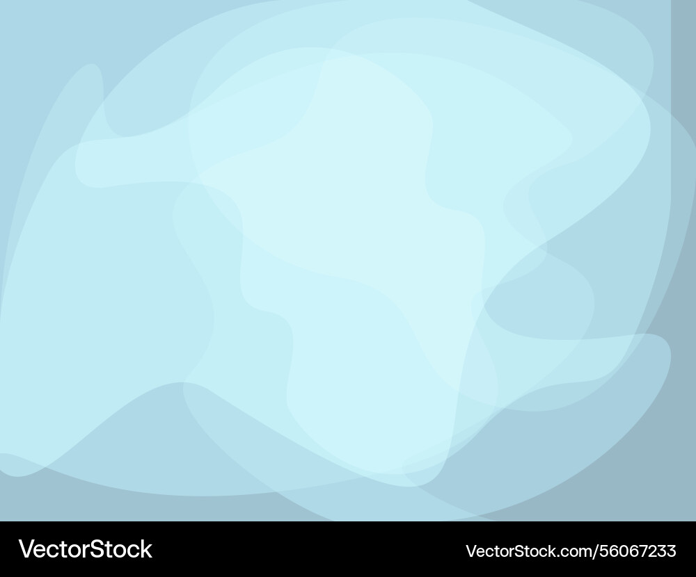 A soft abstract background with flowing shapes Vector Image