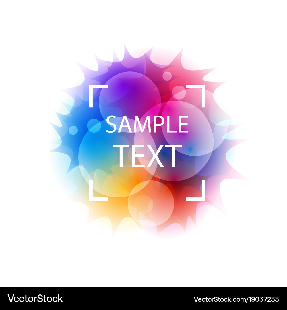 Abstract elements for design vector image