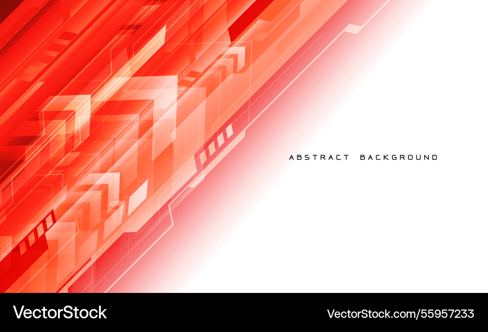 Abstrakt roter Pfeil Cyber dynamisch geometrische Abstrakt roter Pfeil Cyber dynamisch geometrische vektorbild