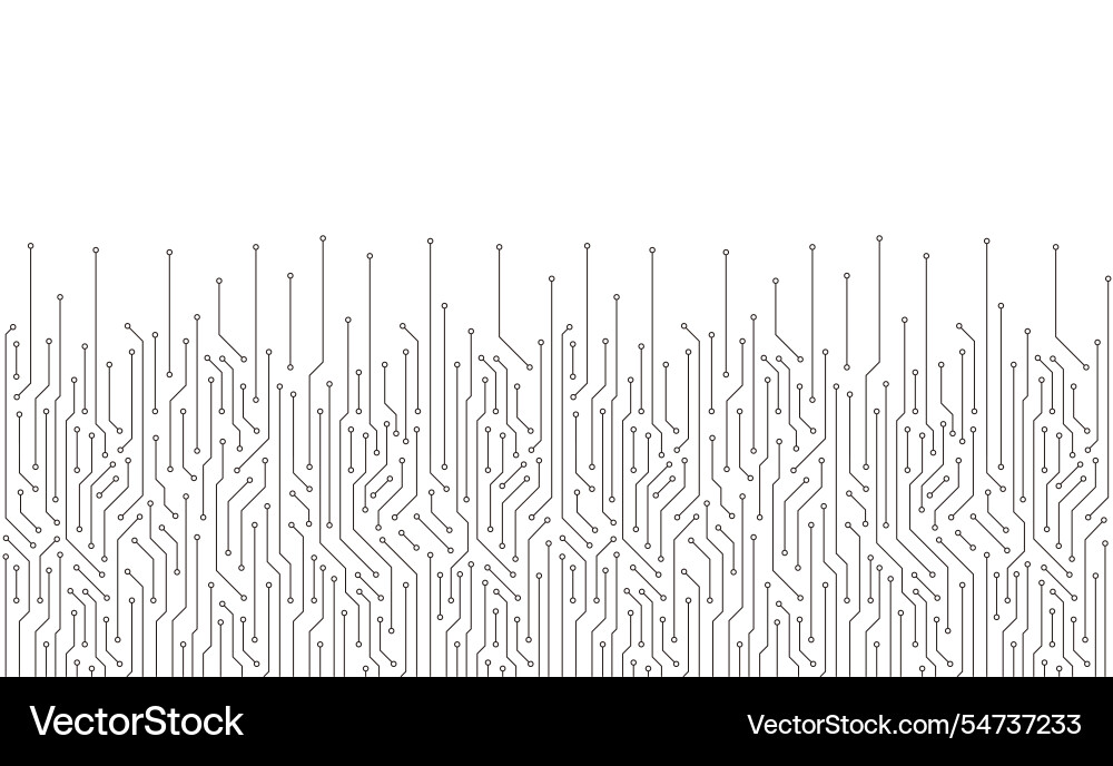 Circuit board texture background seamless pattern Circuit board texture background seamless pattern vector image