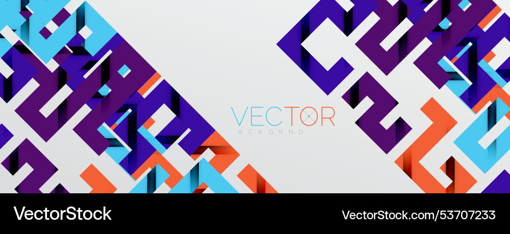 Color bend lines with shadow texture effect Vector Image