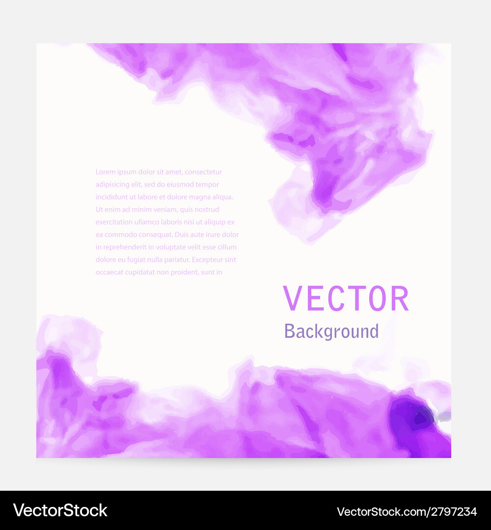 Pink cloud floral background smoke Vector Image