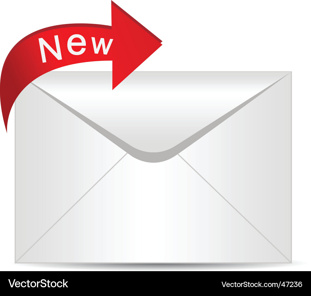 Mail Delivery Concept Vector Image