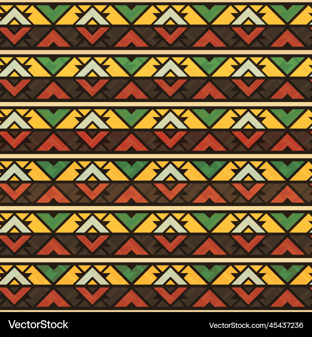 Scandinavian border seamless pattern Scandinavian border seamless pattern vector image