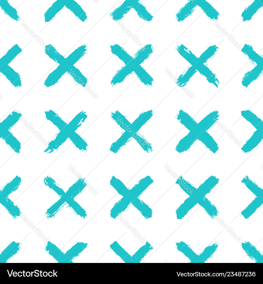 Seamless pattern created using brush strokes Seamless pattern created using brush strokes vector image