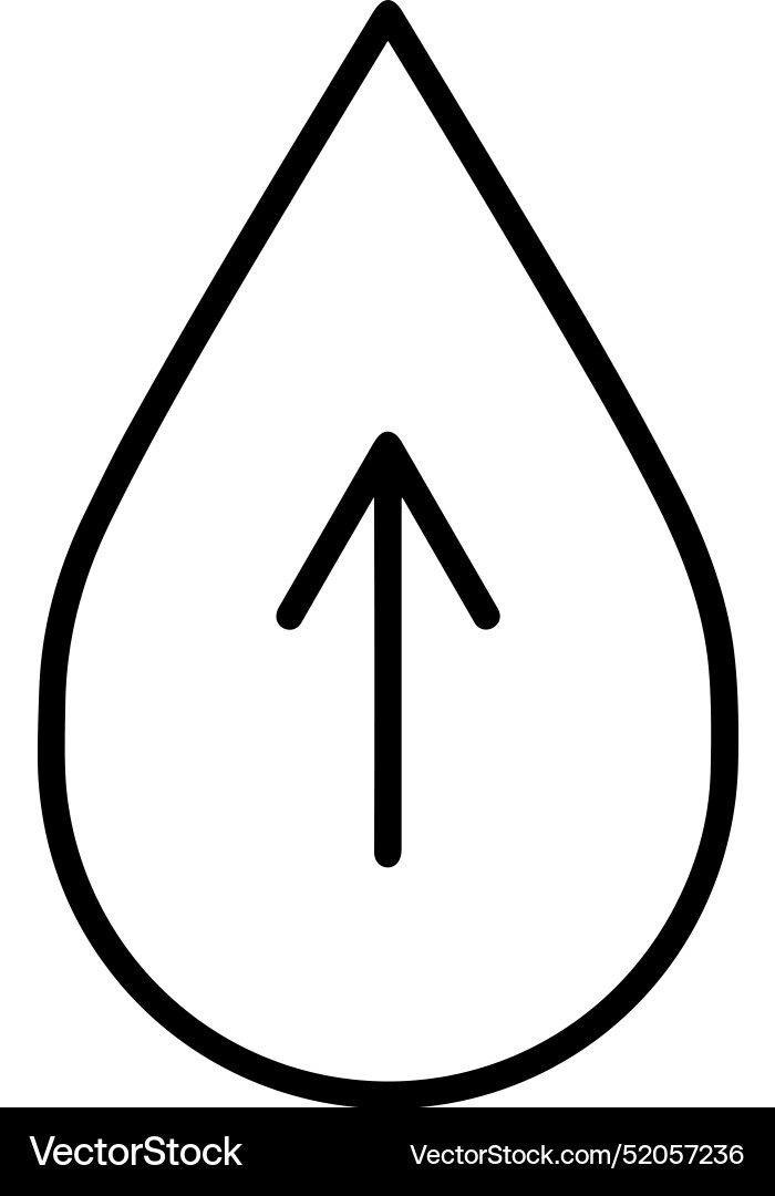 Upload outline icon symbol image Upload outline icon symbol image Vector Image