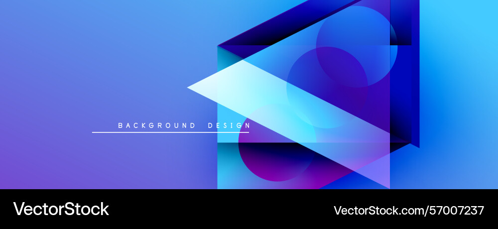 Abstract geometric shapes overlap creating Abstract geometric shapes overlap creating vector image