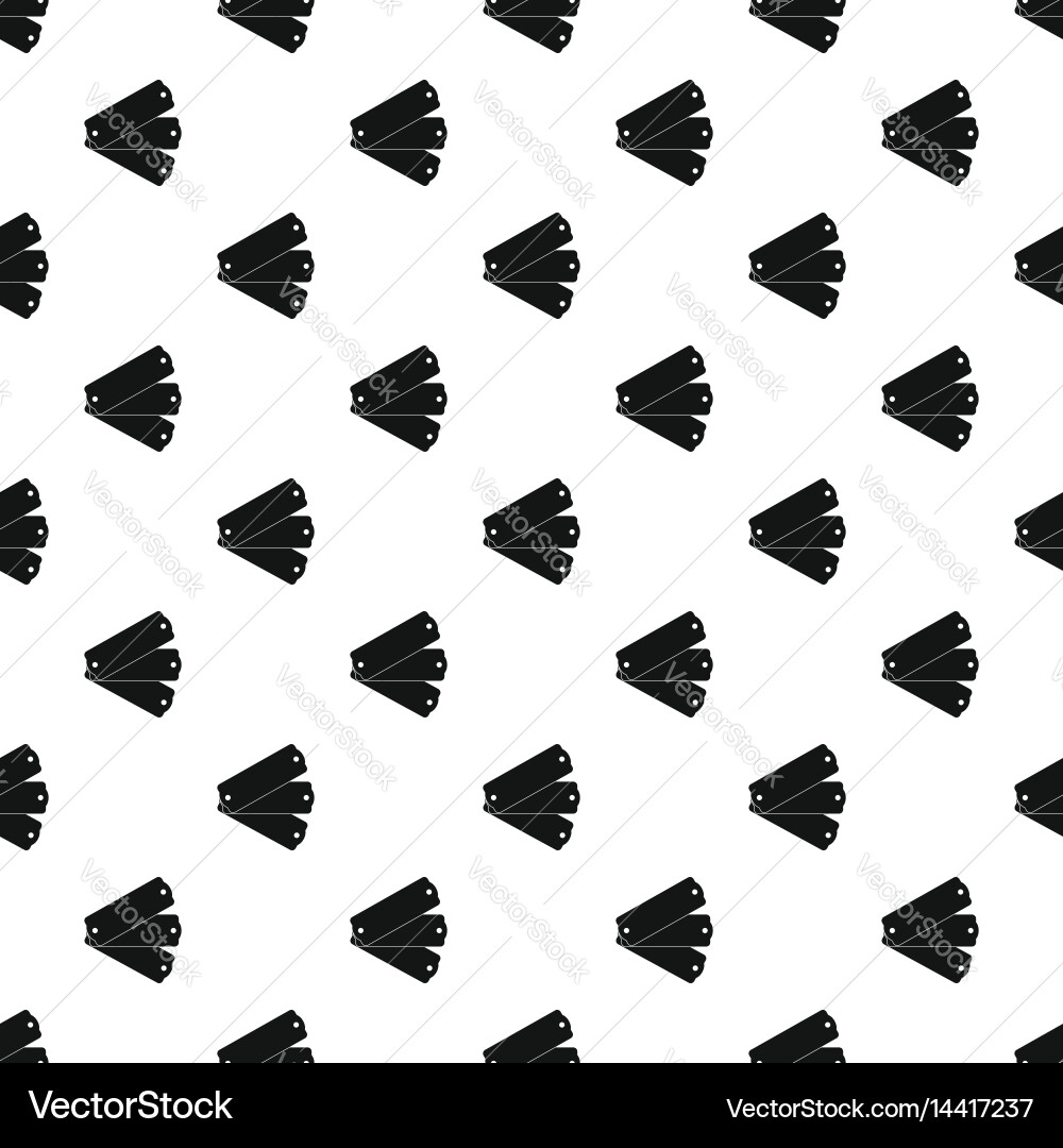Three tags pattern vector image