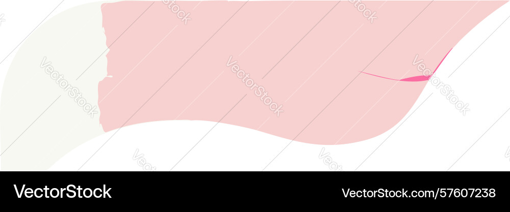 Smooth gradient abstract curve design element vector image
