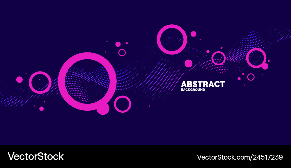 Dynamic Abstract Waves Background vector image