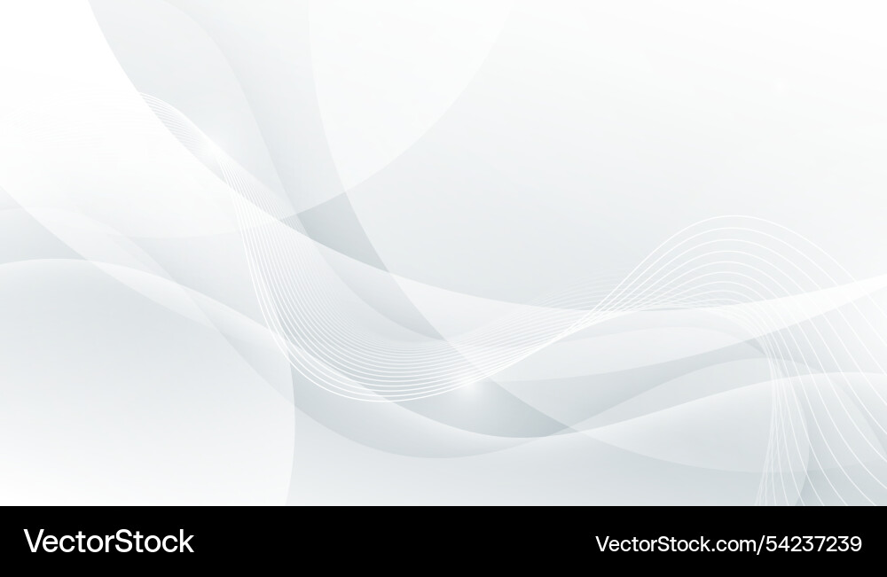 Dynamic flowing wavy lines business background vector image