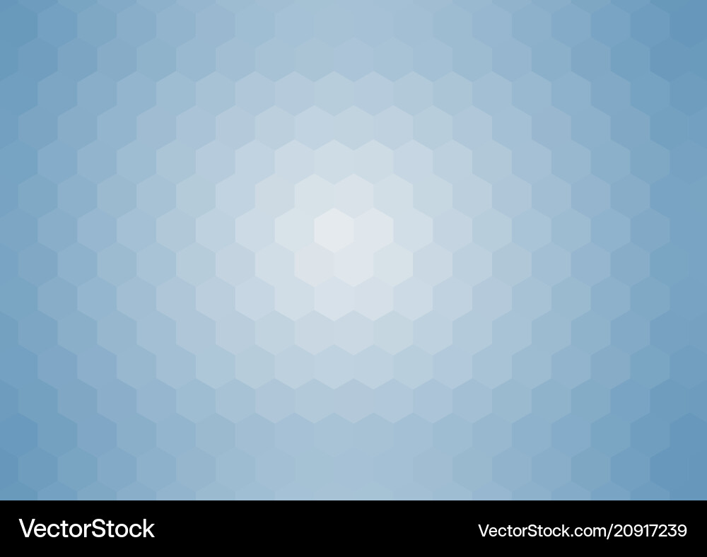 Hexagonal Mosaic Pattern Background vector image