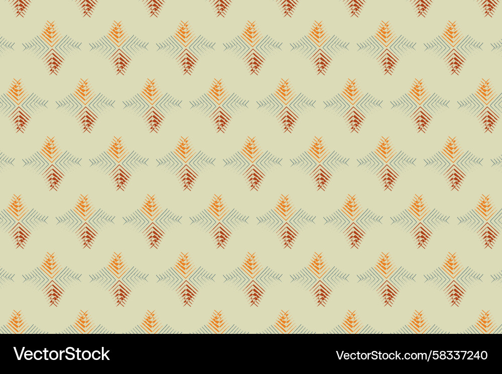 Retro Zig Pattern Vector Image