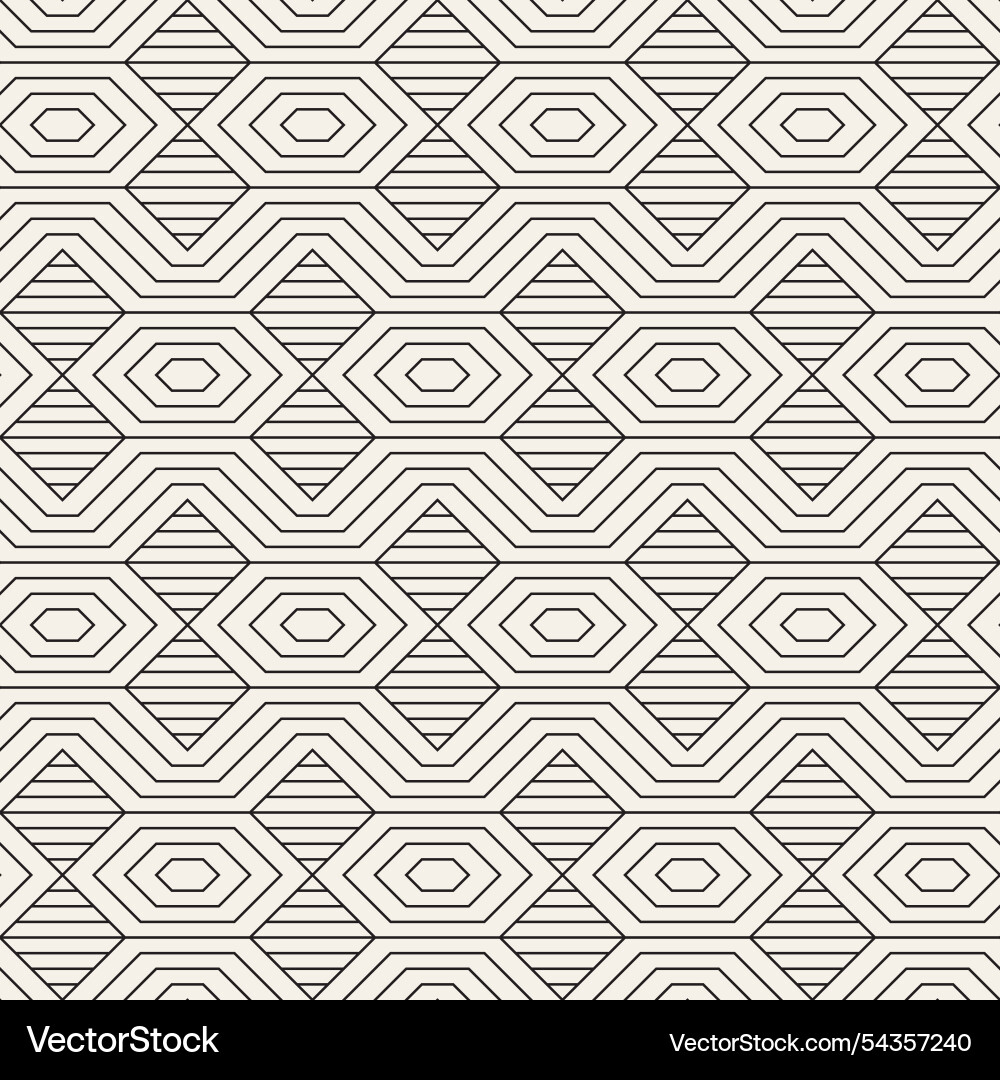 Seamless pattern repeating geometric elements Seamless pattern repeating geometric elements Vector Image