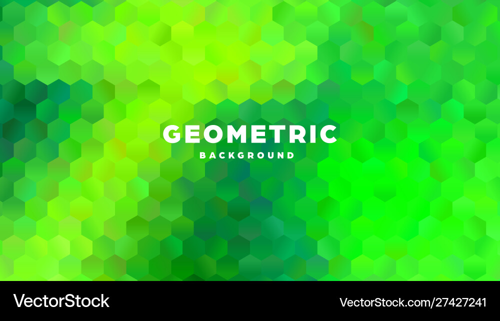 Hexagonal polygonal abstract background colorful Hexagonal polygonal abstract background colorful vector image