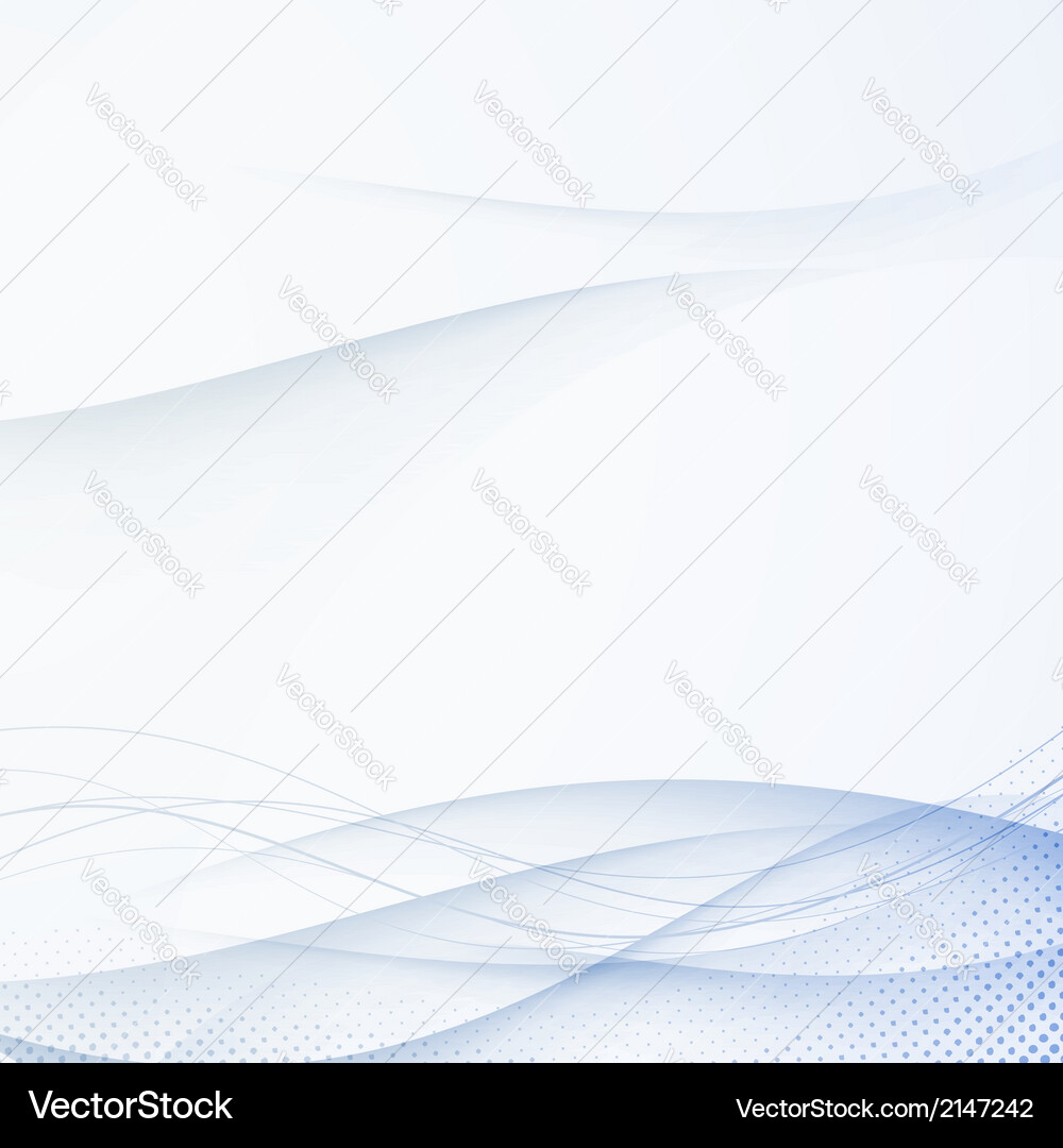 Blue folder abstract swoosh lines background Vector Image