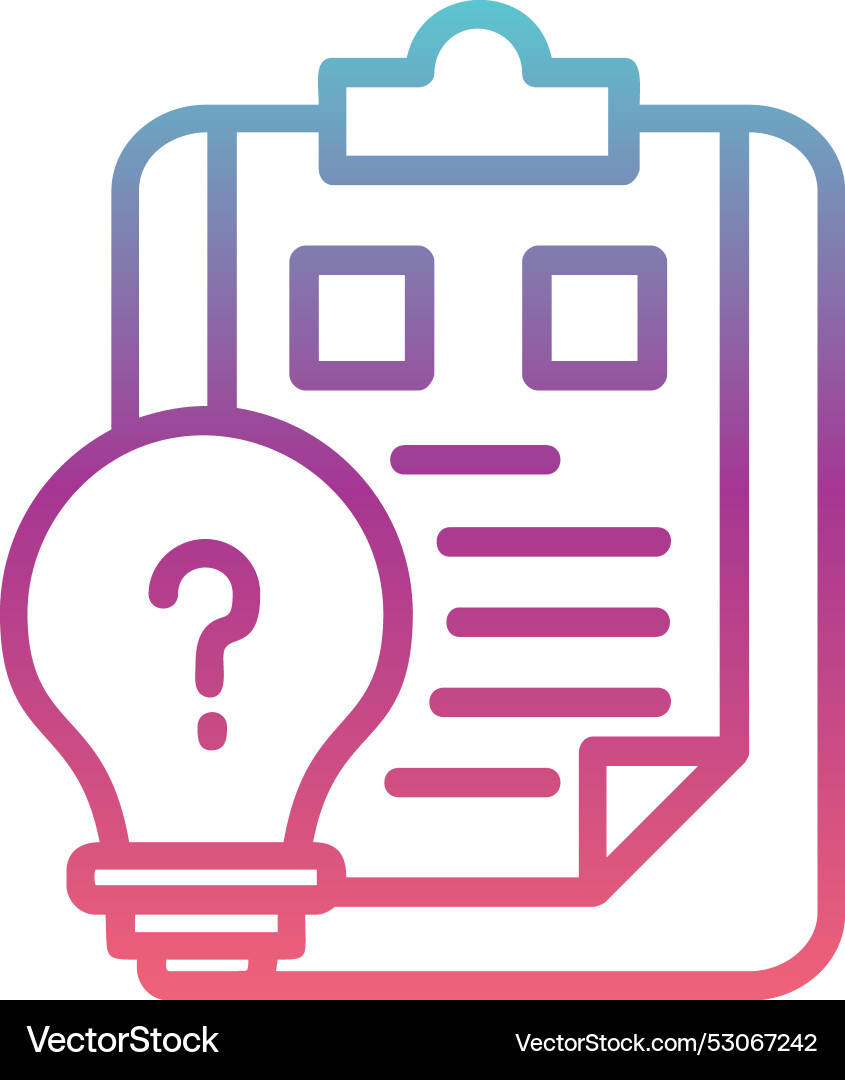 Content line gradient design Vector Image