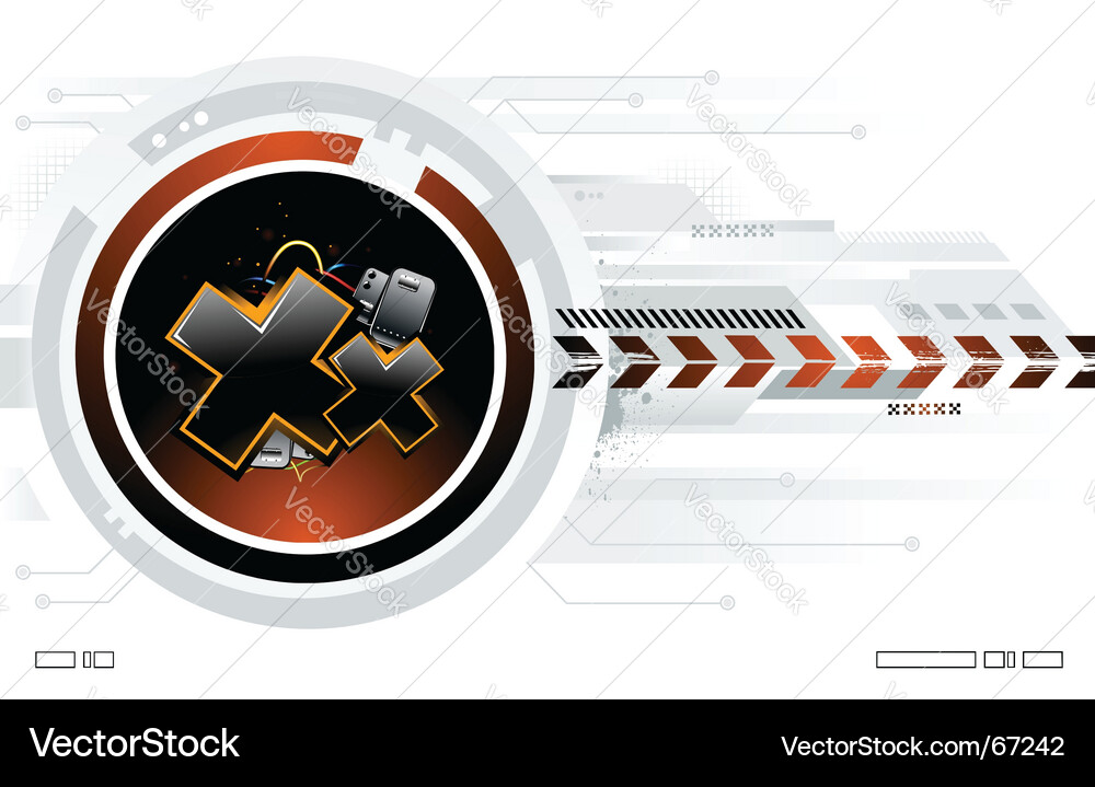 Futuristic background Royalty Free Vector Image