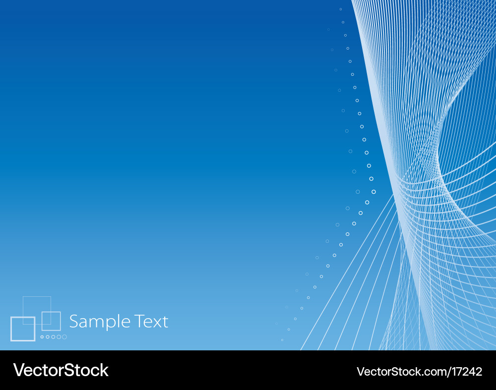 Wavy Line Pattern vector image