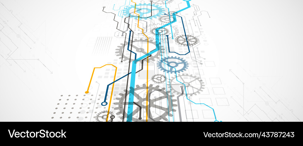 Abstract color background on a technological Abstract color background on a technological vector image