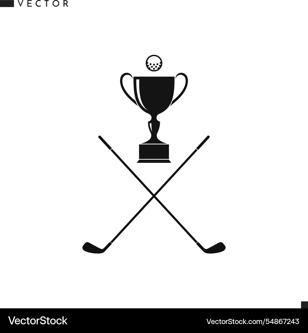 Golf logo Vector Image