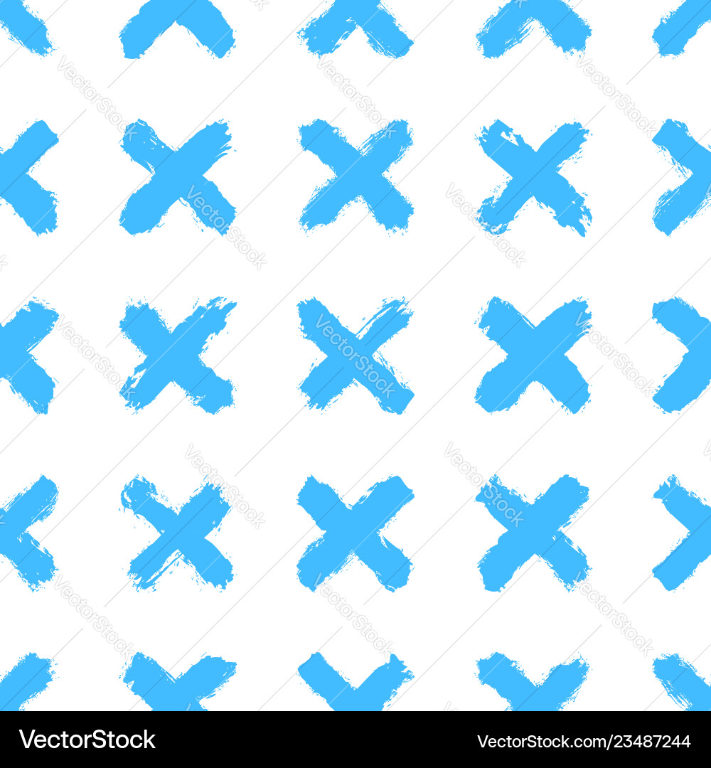 Seamless pattern created using brush strokes Seamless pattern created using brush strokes vector image