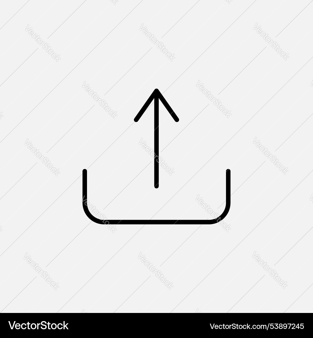 Export icon set Export icon set vector image