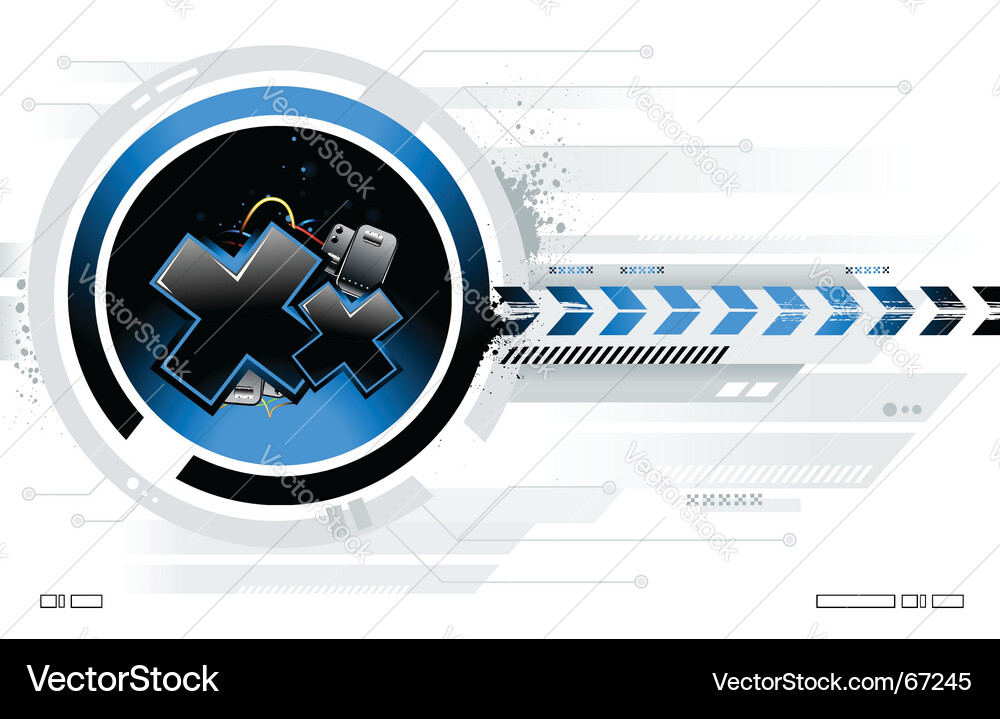 Futuristic background Royalty Free Vector Image