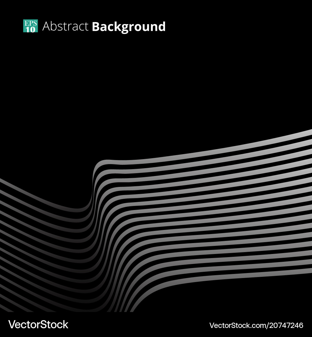 Abstract background with white stripe lines Vector Image