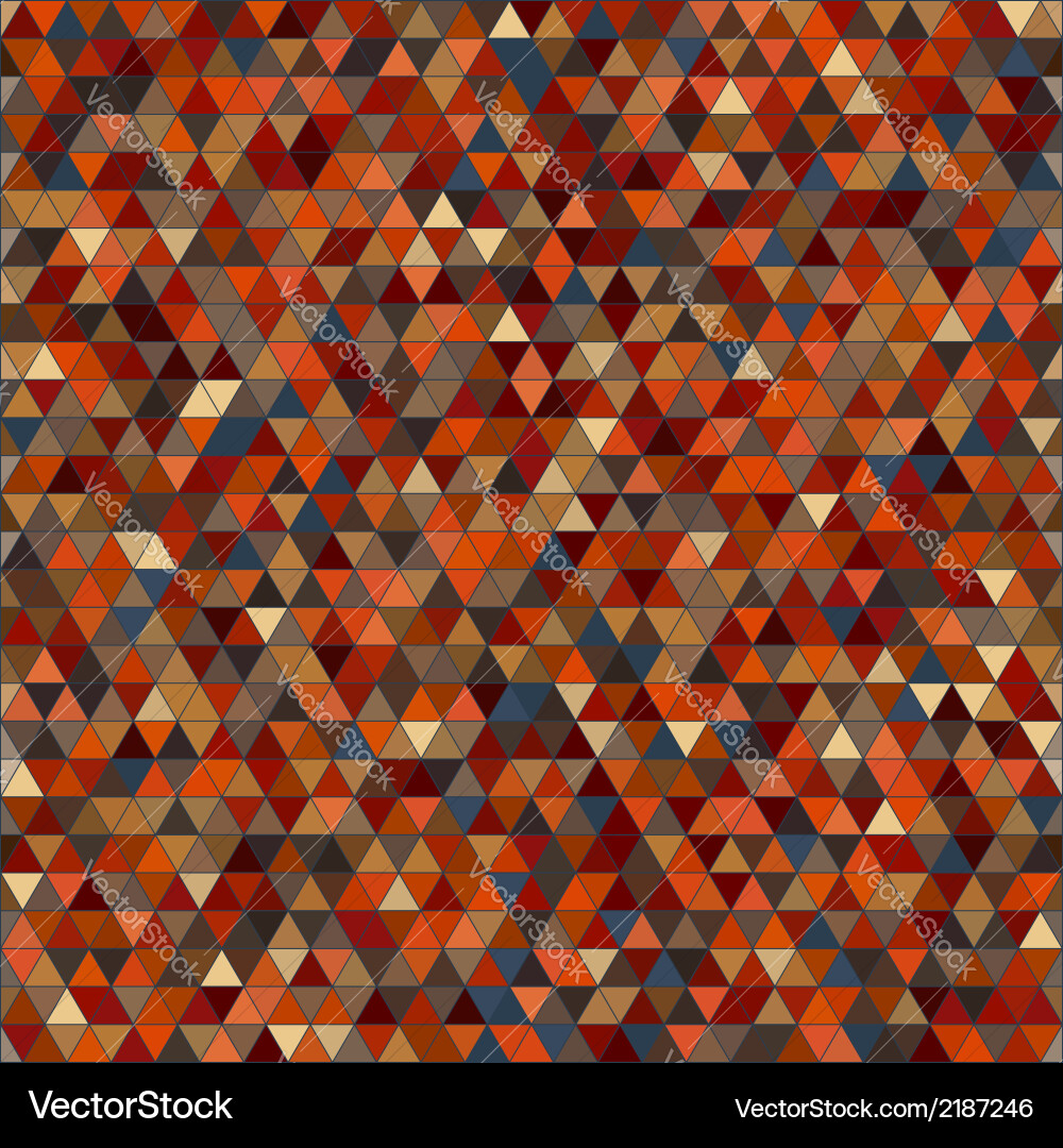 Colored triangle seamless pattern background Vector Image