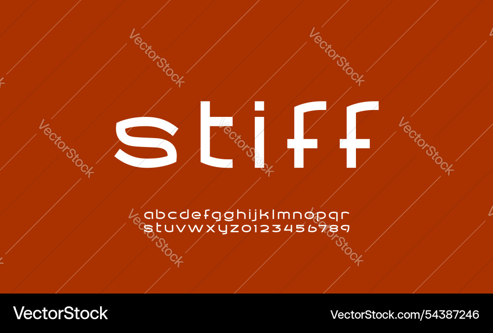 Digital tech font cyber alphabet Digital tech font cyber alphabet vector image