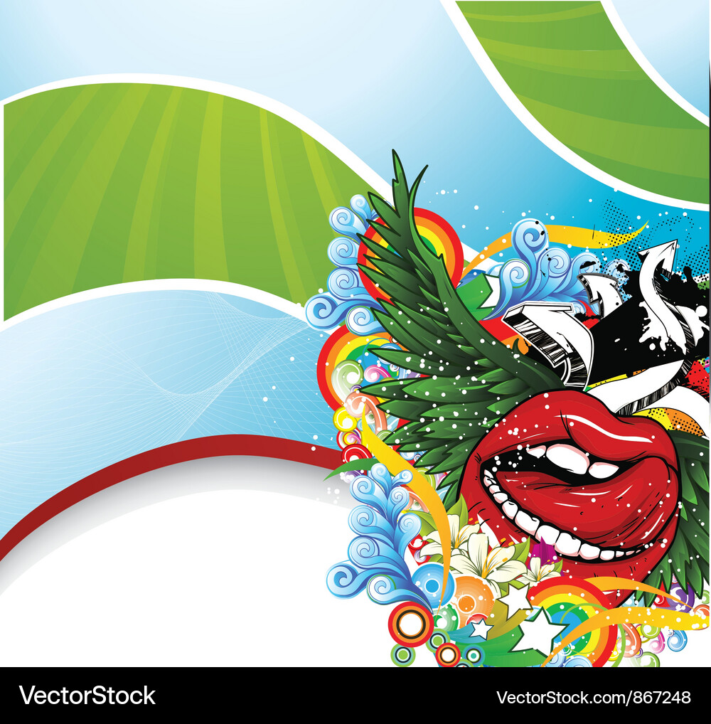 Abstract background Vector Image